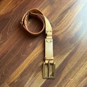 🍁SALE🍁LINEA PELLE Genuine Leather Belt size Large